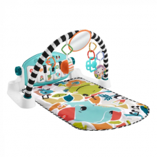 Коврик-игровой центр голубой "Нажми и играй" с технологией Smart Stages (англ.) Fisher-Price , Размер упаковки 8 x 52 x 45 см