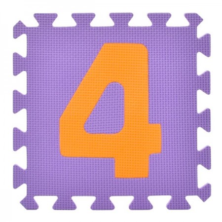 Коврик пазл дитячий BabyToys M 0375-2 з цифрами EVA 30×30см Коврик пазл дитячий BabyToys M 0375-2 з цифрами EVA 30×30см