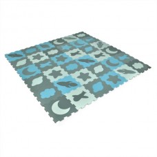 Коврик-пазл EVA MR 1293 BabyToys, 36 деталей, мягкий