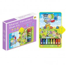 Музыкальный коврик BabyToys YQ 3228 с пианино и барабаном