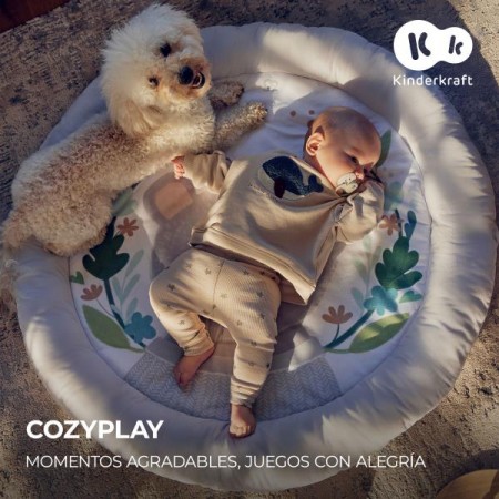 Развивающий коврик Kinderkraft Cozyplay KPCOZY00LGR0000 Развивающий коврик Kinderkraft Cozyplay KPCOZY00LGR0000