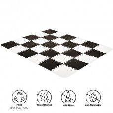 Развивающий коврик-пазл Kinderkraft Luno Black 30 эл. KKMLUNOBLK0000 