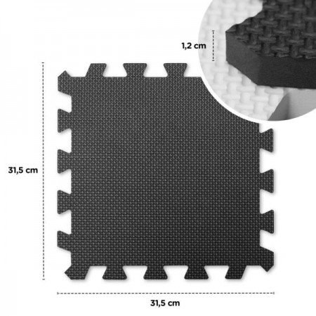 Развивающий коврик-пазл Kinderkraft Luno Black 30 эл. KKMLUNOBLK0000 Развивающий коврик-пазл Kinderkraft Luno Black 30 эл. KKMLUNOBLK0000