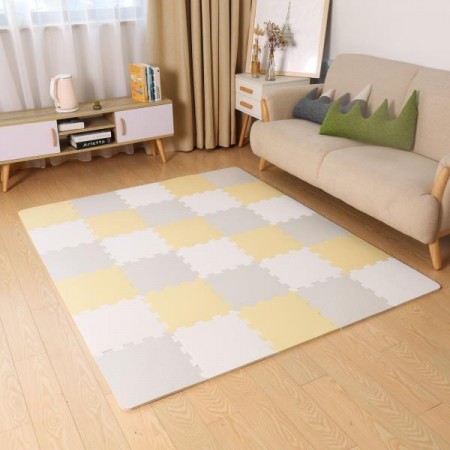 Розвивальний килимок-пазл Kinderkraft Luno Yellow 30 ел. KKMLUNOYEL0000