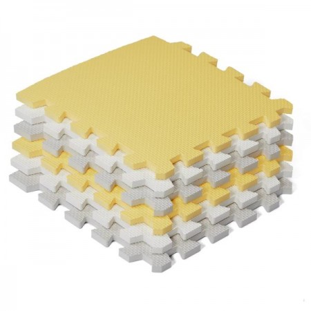 Розвивальний килимок-пазл Kinderkraft Luno Yellow 30 ел. KKMLUNOYEL0000