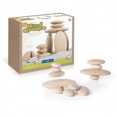 Деревянные блоки Guidecraft Natural Play Округлые камешки G6771 