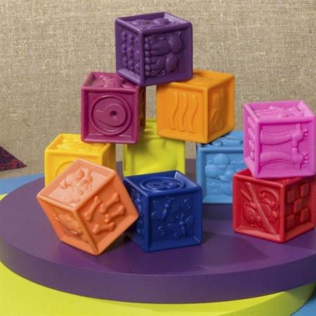 Силиконовые кубики Battat Посчитай-ка 10 шт. BX1002Z Силиконовые кубики Battat Посчитай-ка 10 шт. BX1002Z
