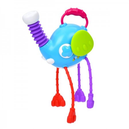 Игра BY210 слон, 12см, подвижные детали, прорезыватель, пискавка, в кор-ке