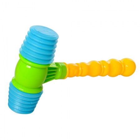 Детский молоточек BabyToys 593-3 пластиковый со звуком Детский молоточек BabyToys 593-3 пластиковый со звуком