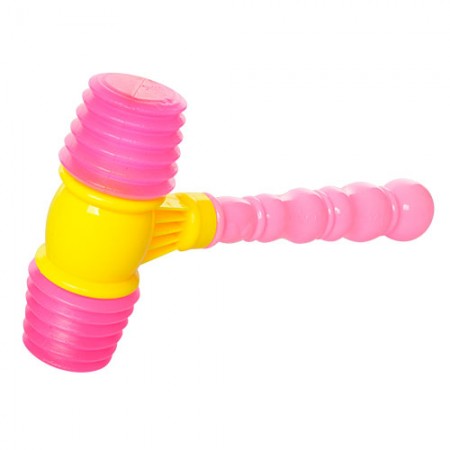 Детский молоточек BabyToys 593-3 пластиковый со звуком Детский молоточек BabyToys 593-3 пластиковый со звуком