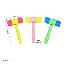 Детский молоток BabyToys 597-1 пластиковый разноцветный