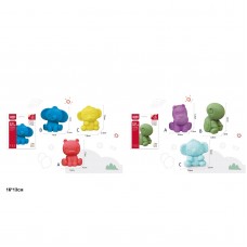 Пищалка-игрушка BabyToys тваринки для малышей с рождения, пластик Пищалка-игрушка BabyToys тваринки для малышей с рождения, пластик