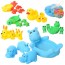 Резиновые животные с пищалкой 522-3-4 BabyToys, 4 шт