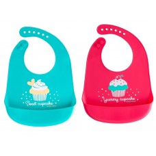 Слюнявчик силиконовый Canpol Babies 74/020