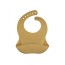 Слюнявчик силиконовый с карманом DOTS - желтый Canpol Babies 51/029_yel