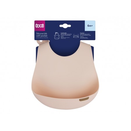 Слинявчик силіконовий Nude LOVI 51/031_pin Слинявчик силіконовий Nude LOVI 51/031_pin