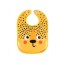 Слюнявчик пластмассовый с кармашком Hello Little - гепард, Canpol Babies 9-232_ora2