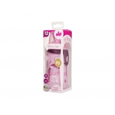 Поилка девочка РР Straw Cup с соломинкой 330 мл От 12 месяцев PET-Box Nip 35068
