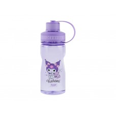 Бутылка для воды детская Kuromi Kite HK24-397, 500 мл, фиолетовая, с герметичной крышкой, Kite