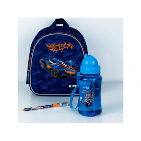 Бутылочка для воды 350 мл, Hot Wheels, Kite HW24-399 Бутылочка для воды 350 мл, Hot Wheels, Kite HW24-399