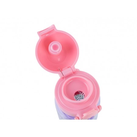 Пляшка для води дитяча Cats Kite K25-1235-1, 360 мл, фіолетова, із сіточкою-фільтром, Kite Пляшка для води дитяча Cats Kite K25-1235-1, 360 мл, фіолетова, із сіточкою-фільтром, Kite