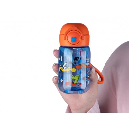 Бутылка для воды детская Cars Kite K25-1235-2, 360 мл, синяя, с сеточкой-фильтром, Kite Бутылка для воды детская Cars Kite K25-1235-2, 360 мл, синяя, с сеточкой-фильтром, Kite
