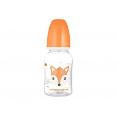 Стандартная бутылочка 120 мл CUTE ANIMALS – оранжевая Canpol Babies 11/851_ora