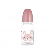 Стандартная бутылочка 120 мл CUTE ANIMALS – розовая Canpol Babies 11/851_pin Стандартная бутылочка 120 мл CUTE ANIMALS – розовая Canpol Babies 11/851_pin