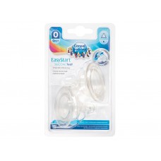 Соска силіконова міні до пляшечок з широким отвором 2 шт EasyStart Canpol Babies 21/729