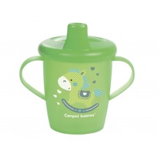 Кружка непроливайка 250 мл Toys зеленая Canpol Babies 31/200_gre