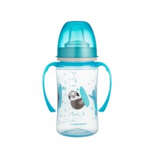 Кружка тренировочная EasyStart 240 мл -Sweet fun синяя Canpol Babies 35/208_blu