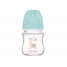Бутылка с широким отверстием антиколиковая Easystart - Toys 120 мл зеленый конек Canpol Babies 35/2 35-220-gre