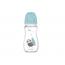 Бутылка с широким отверстием антиколиковая Easystart - Toys 300 мл синяя машина Canpol Babies 35/22 35-222-blu