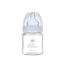 Бутылка антиколиковая с широким отверстием 120 мл PP Easystart Royal baby синяя Canpol Babies 35/23 35-233-blu