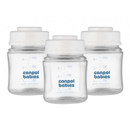 Набор бутылочек для еды и молока 3х120мл Canpol Babies 35/235 Набор бутылочек для еды и молока 3х120мл Canpol Babies 35/235