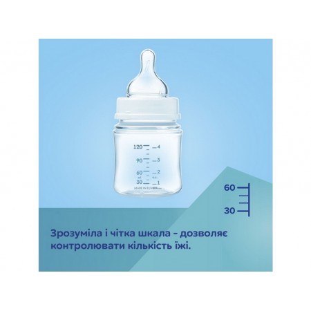 Бутылка антиколиковая с широким отверстием 120 мл Easystart Sleepy Koala – голубая Canpol Babies 35 35-236_blu