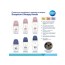 Бутылка антиколиковая с широким отверстием 120 мл Easystart Sleepy Koala – голубая Canpol Babies 35 35-236_blu