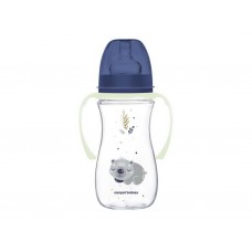 Бутылка антиколиковая с широким отверстием 300 мл Easystart Sleepy Koala – голубая Canpol Babies 35 35-238_blu