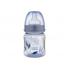 Бутылка антиколиковая с широким отверстием 120 мл Easystart GOLD - голубая Canpol Babies 35/239_blu