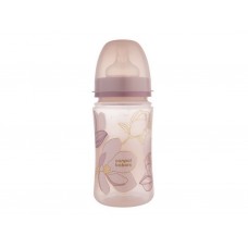 Бутылка антиколиковая с широким отверстием 240 мл Easystart GOLD - розовая Canpol Babies 35/240_pin