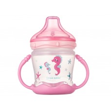 Кружка непроливайка – Sweet fun – 180 мл розовая Canpol Babies 57/300_pin