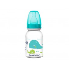 Бутылка PP LOVE&SEA 120 мл – бирюзовая Canpol Babies 59/300_tur