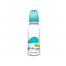 Бутылка PP LOVE&SEA 250 мл - бирюзовый Canpol Babies 59/400