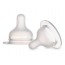 Соска силиконовая для бутылочки S-Shape S мини 2 шт Canpol Babies 59/891