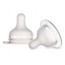 Соска силиконовая к бутылке S-Shape L средняя 2 шт Canpol Babies 59/893