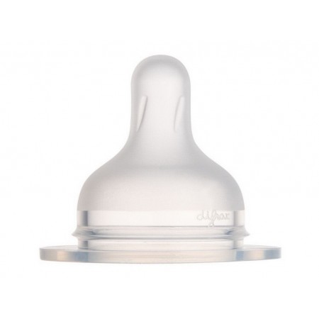 Соска силиконовая к бутылке S-Shape L средняя 2 шт Canpol Babies 59/893 Соска силиконовая к бутылке S-Shape L средняя 2 шт Canpol Babies 59/893