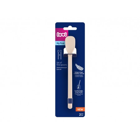 Первые ложечки для кормления 2шт Nude, LOVI 35/584_bei Первые ложечки для кормления 2шт Nude, LOVI 35/584_bei