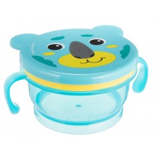 Контейнер для еды HELLO LITTLE – бирюзовый Canpol Babies 51/008_tur