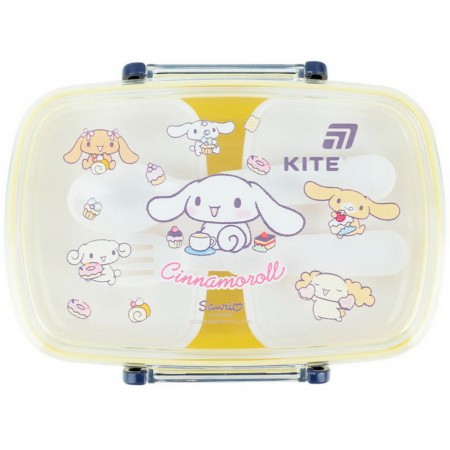 Ланчбокс с контейнерами и столовыми приборами Kite Cinnamoroll CR26-181, 750 мл