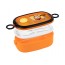 Ланчбокс Kite Garfield GF25-1180, 900 мл, с клапаном, оранжевый, Kite